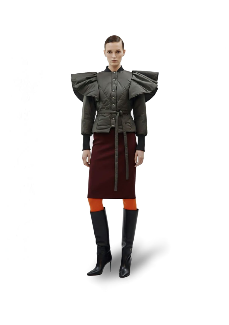 Куртка демисезонная Origami Wings Black