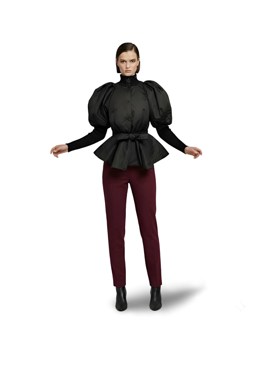 Куртка демисезонная Origami Scarlet Volume Black